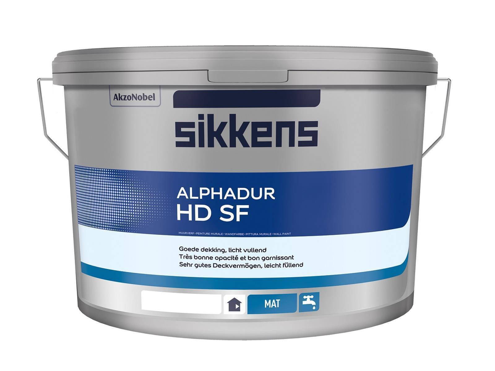 Sikkens Wandfarbe Alphadur HD SF 10 L Weiß