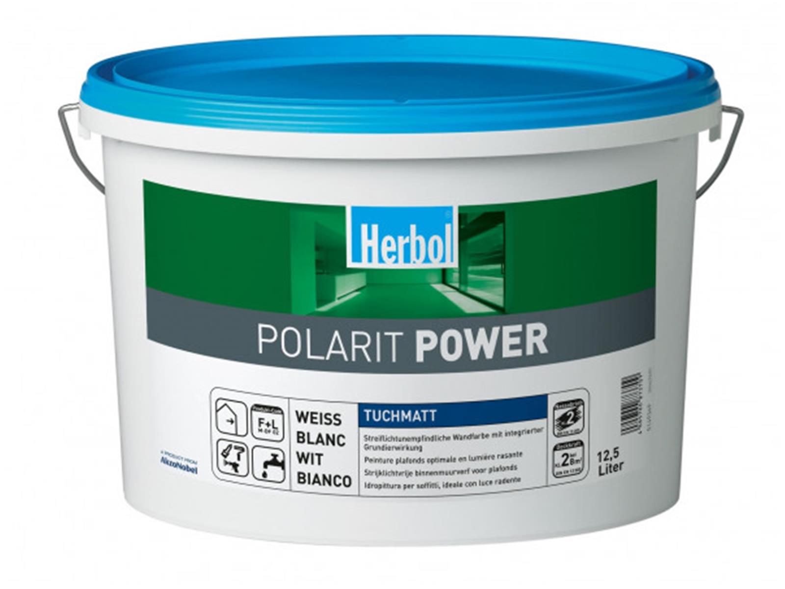 Herbol Wandfarbe Polarit Power  12,5 Liter